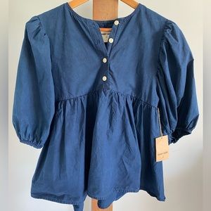 Rudy Jude Indigo Day Blouse - size Medium.